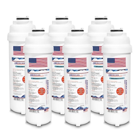AFC  AFC-EWH-3000, Compatible To Halsey Taylor HTVZDBLPV-WF  Fountain Filters (6PK)